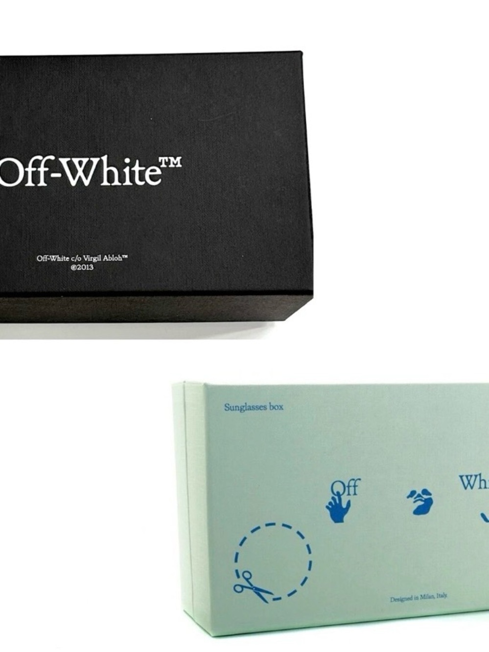 Off White Virgil Rectangular Sunglasses NEW with BOX - Picture 5 of 5